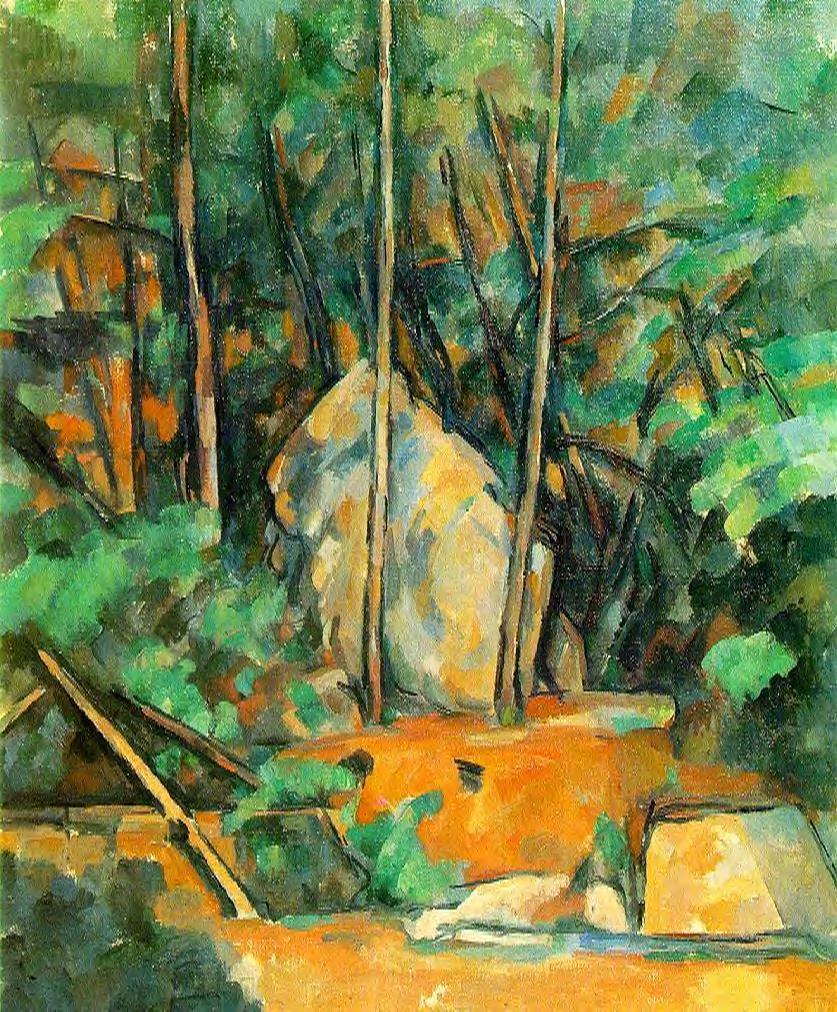 Cistern in the Park at Chateau Noir - Paul Cezanne Painting